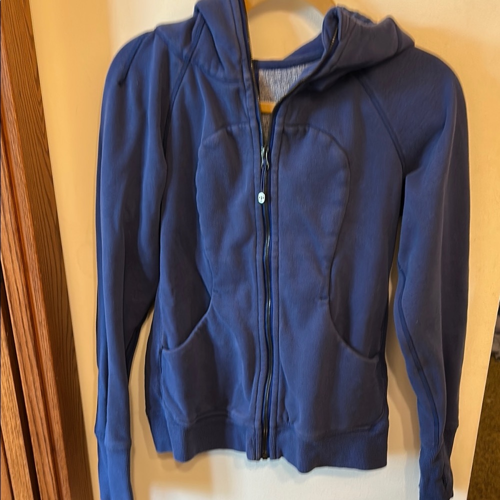 Lululemon Athletica Blue Slim Fit Hoodie
